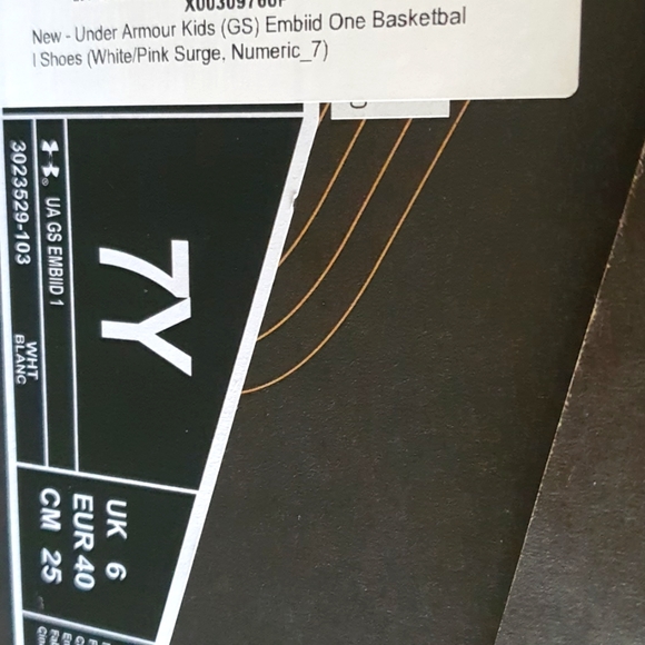 Under Armour Embiid One Basketball Shoes - Picture 9 of 10